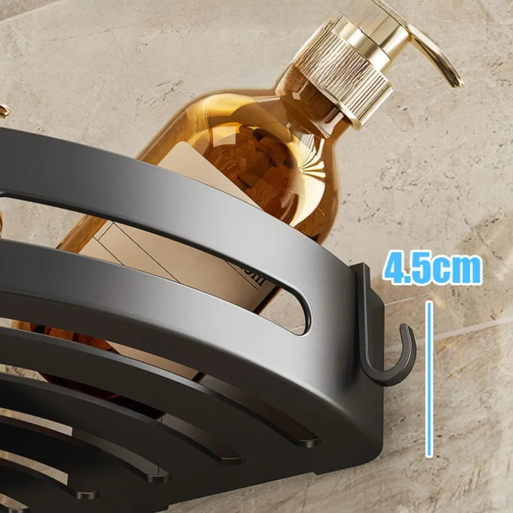 🚿✨ ESTANTE ADHESIVO PARA DUCHA – MÁS ORDEN, SIN TALADROS 🛁