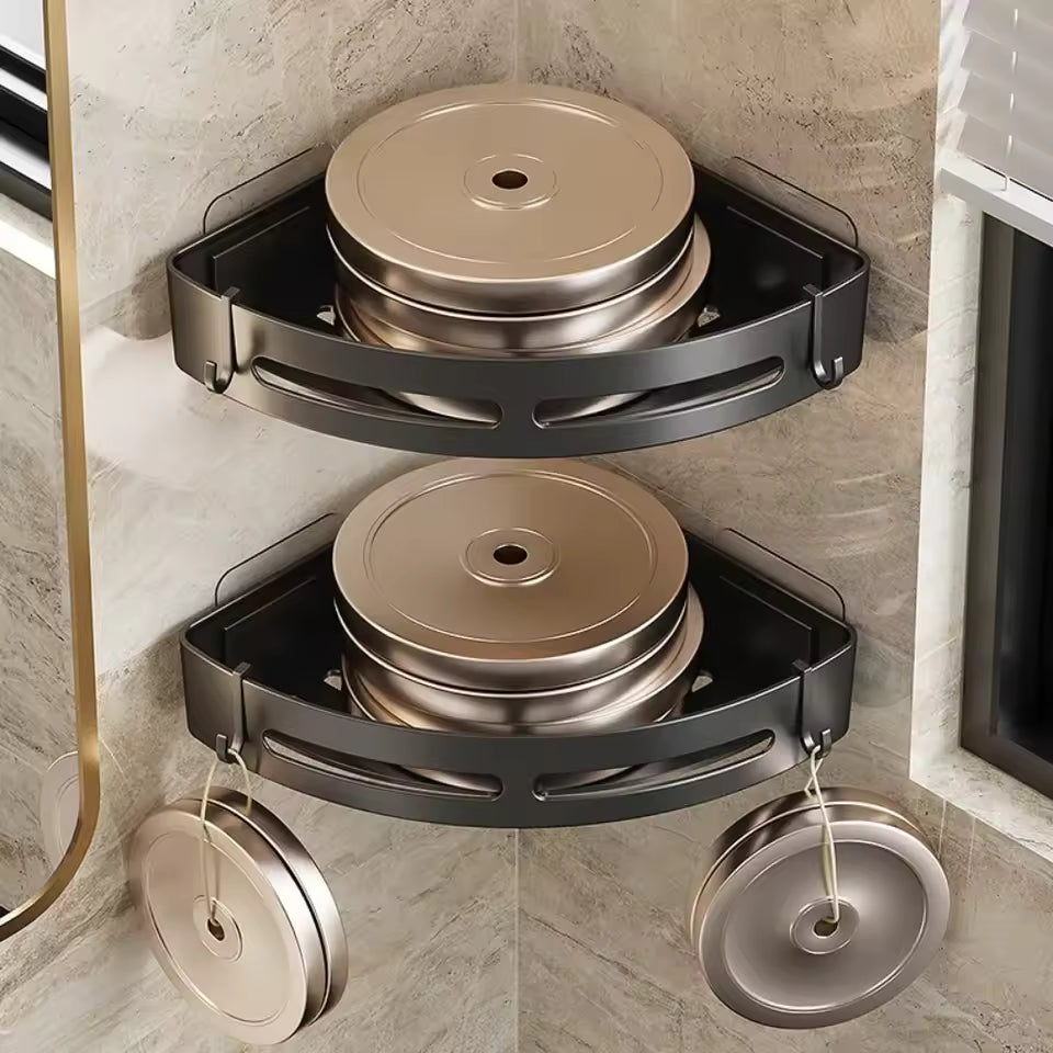 🚿✨ ESTANTE ADHESIVO PARA DUCHA – MÁS ORDEN, SIN TALADROS 🛁