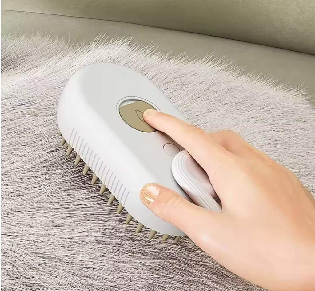 Cepillo para Perros y Gatos con Suave Brisa