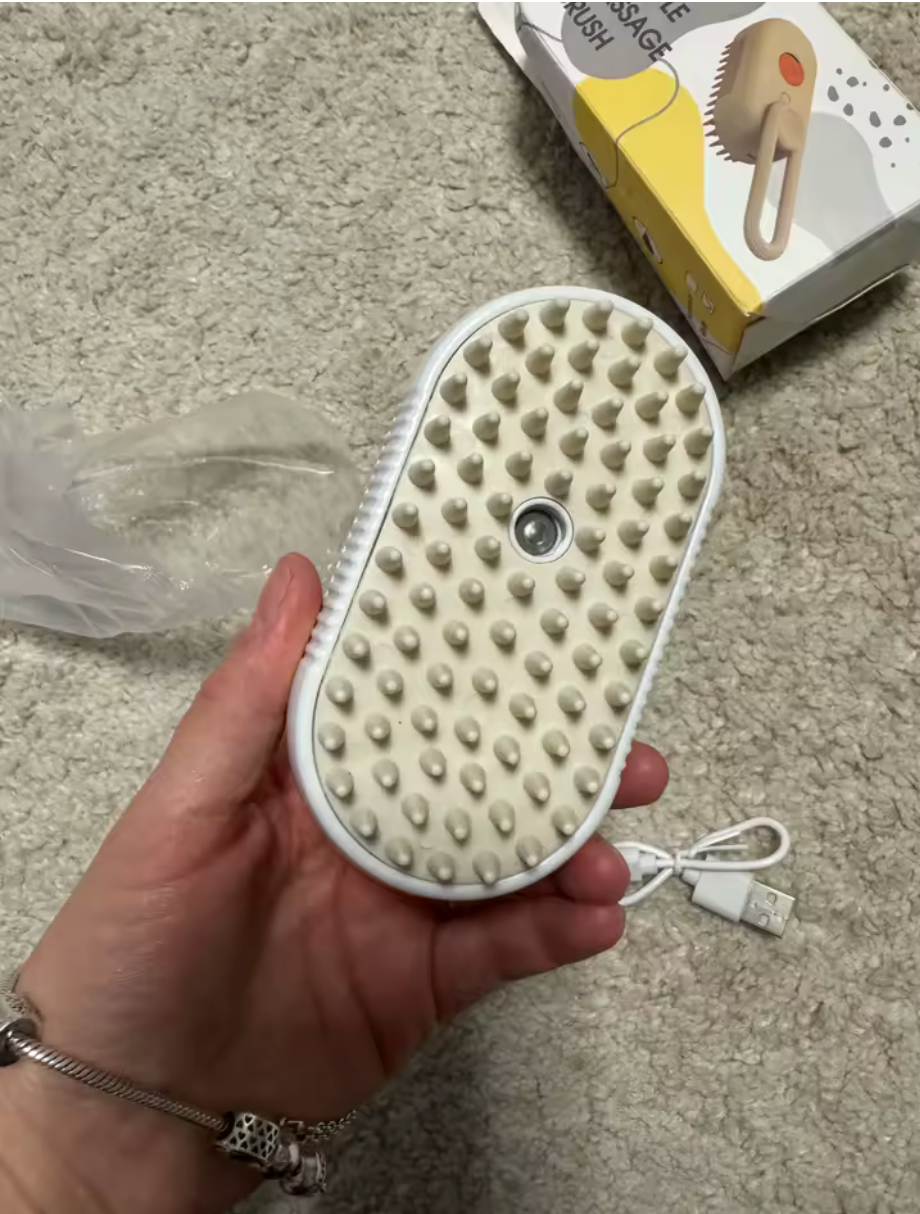 Cepillo para Perros y Gatos con Suave Brisa