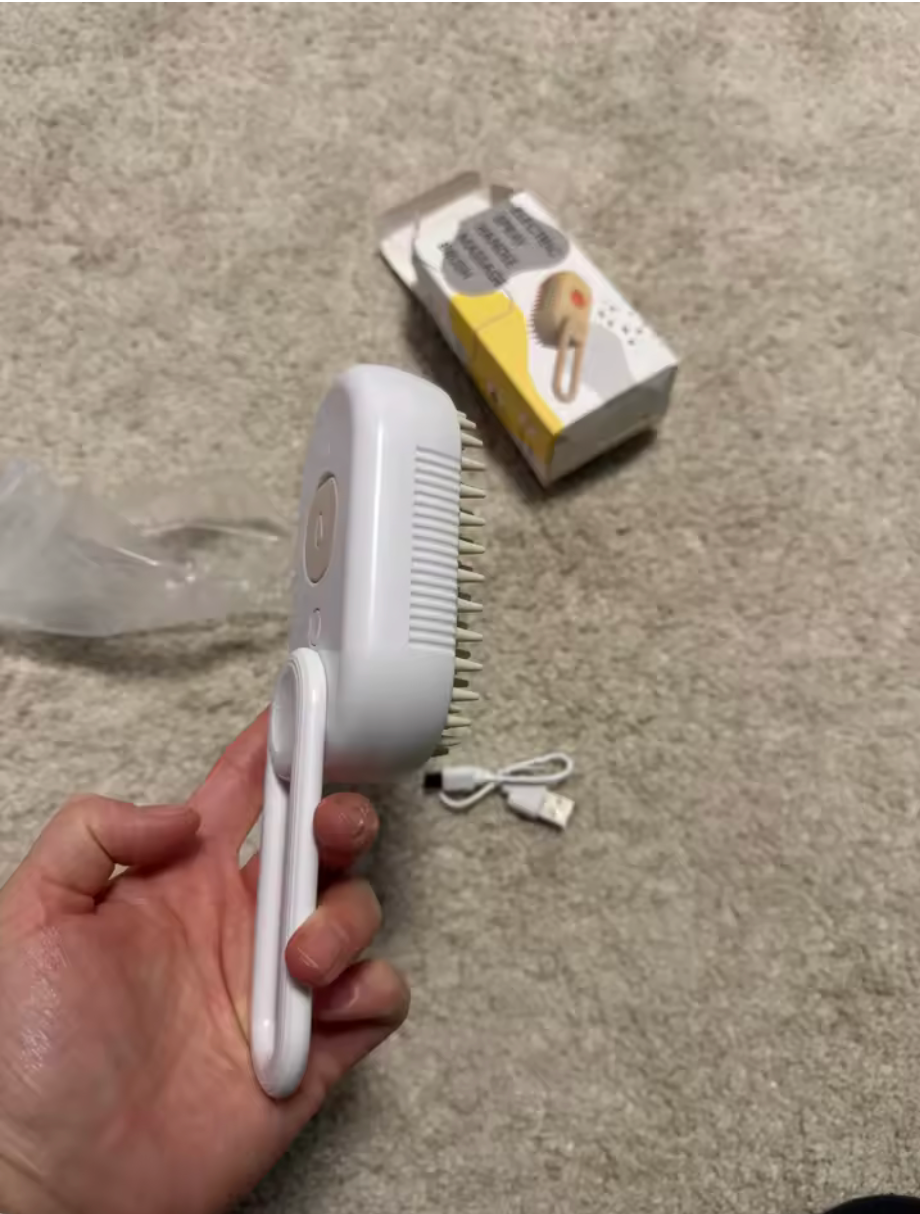 Cepillo para Perros y Gatos con Suave Brisa