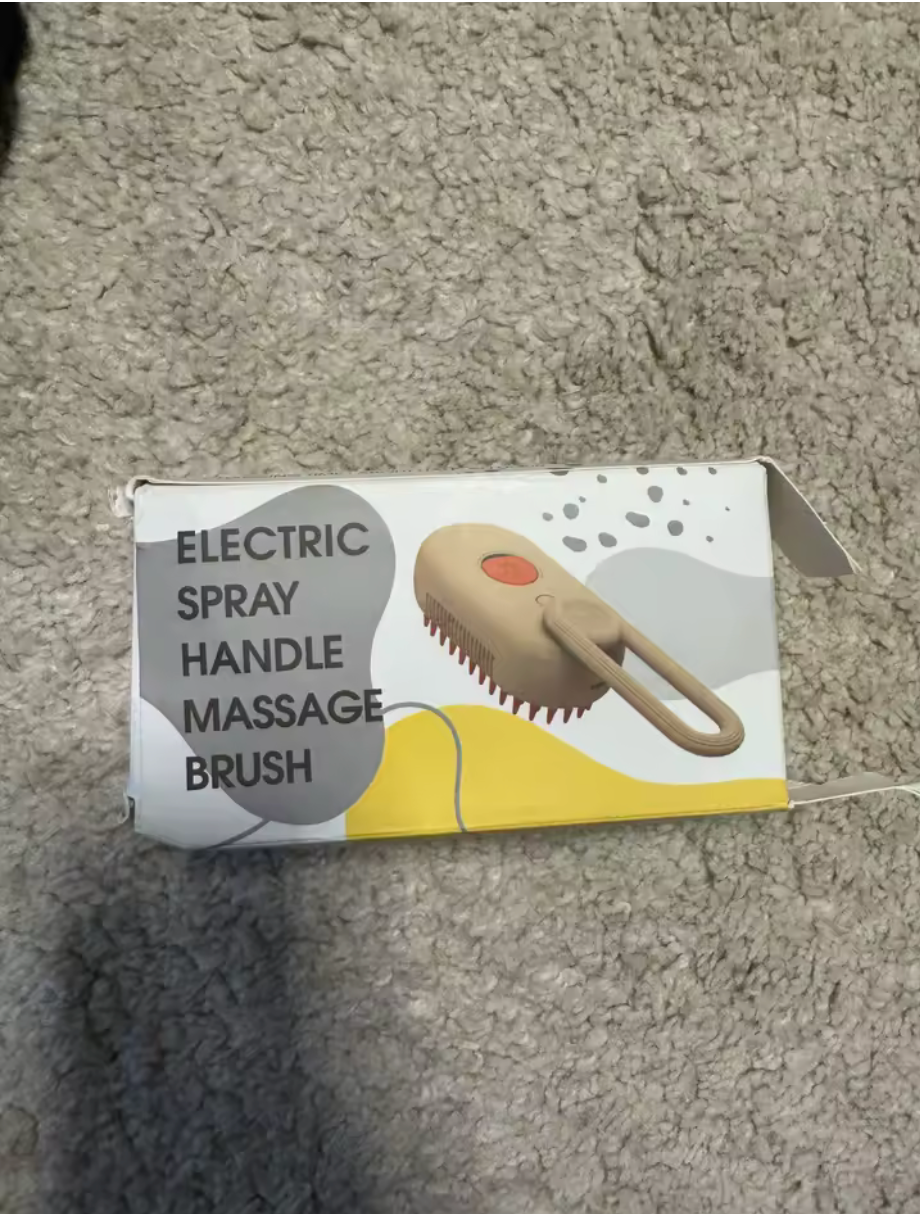 Cepillo para Perros y Gatos con Suave Brisa