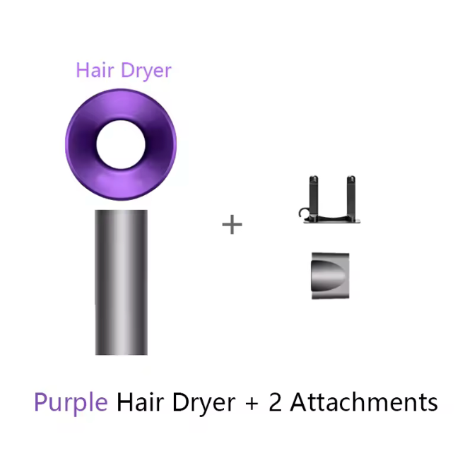 Secador de Pelo 5 en 1 con Tecnología Iónica y Difusor ✨