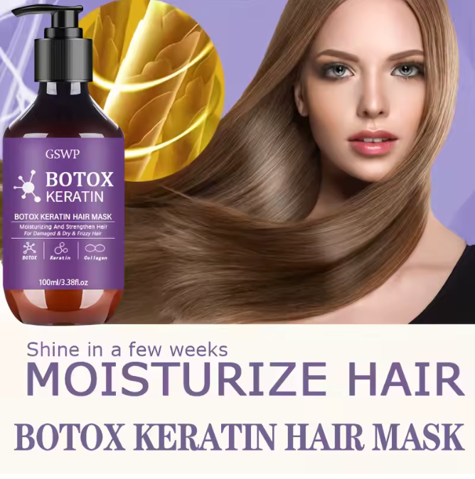 ✨ Mascarilla Capilar de Queratina y Botox – Hidratación y Reparación Intensa | 100 ml / 200 ml