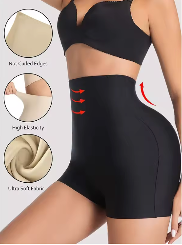 Pantalones Reductores de Cintura Alta para Mujer – Moldeador, Control de Abdomen y Levantamiento de Glúteos