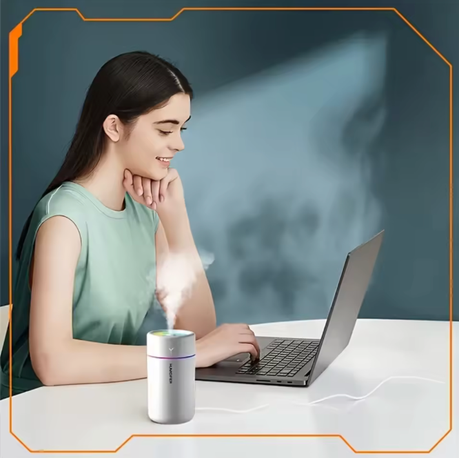 🌈 HUMIDIFICADOR AROMÁTICO LED – AMBIENTE PERFECTO EN CUALQUIER LUGAR ✨