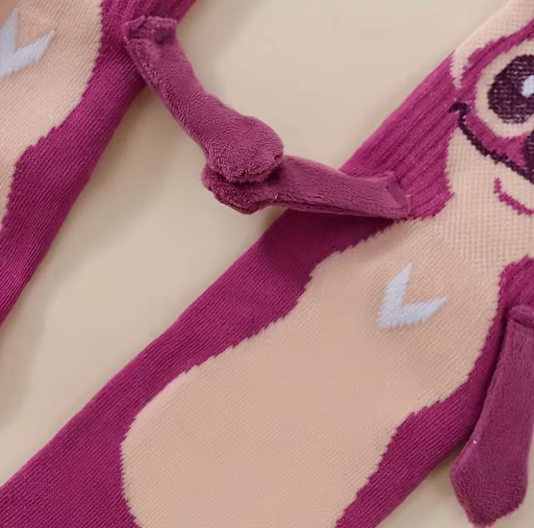 Calcetines Stitch para Parejas – Pack de 2 Pares 💙💗