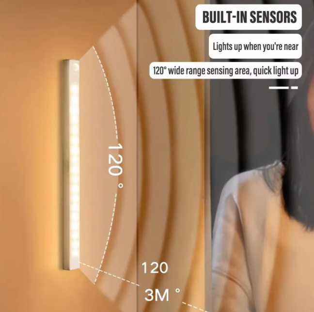 💡✨ Luz LED Inteligente con Sensor de Movimiento | Iluminación Automática