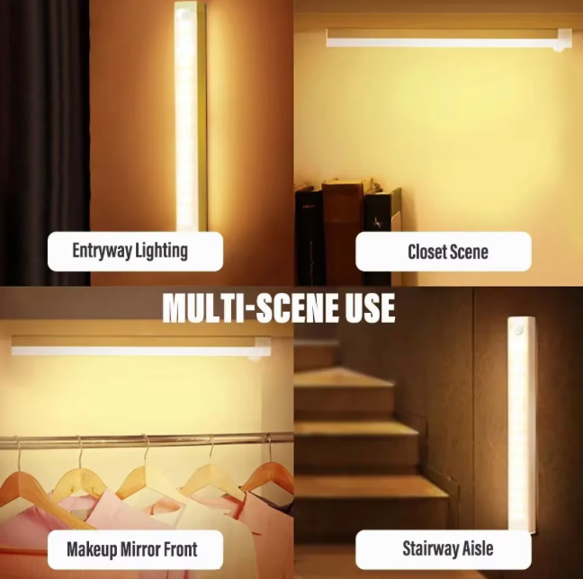 💡✨ Luz LED Inteligente con Sensor de Movimiento | Iluminación Automática