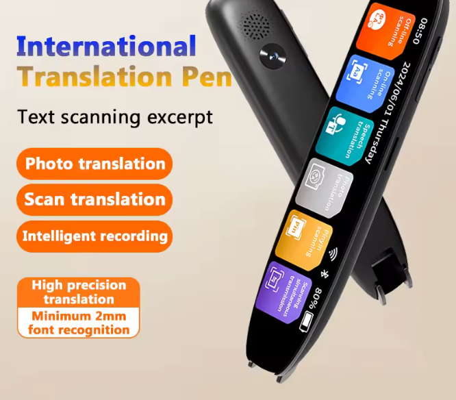 📖 Pluma Traductora Inteligente | Escanea, Traduce 142 Idiomas y Lee en Voz Alta 🌍🔊