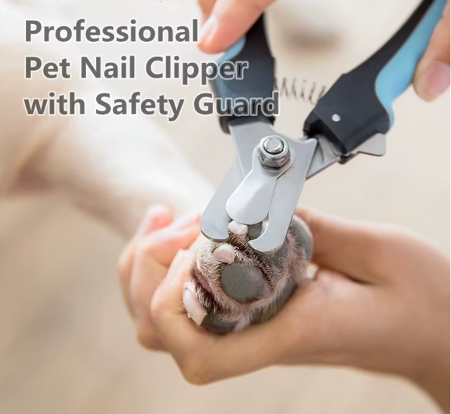 🐾✂️Cortauñas Profesional para Perros y Gatos con Protector de Seguridad | Corte Preciso y Seguro