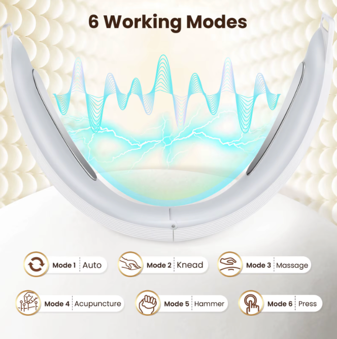 ✨ Masajeador Facial Eléctrico 6 Modos – Cuidado, Masaje y Reafirmación Facial