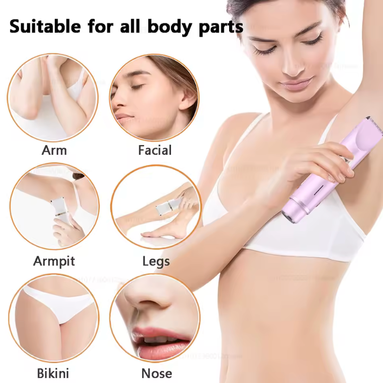 ✨ Afeitadora Eléctrica para Mujer | Depilación Suave y Precisa