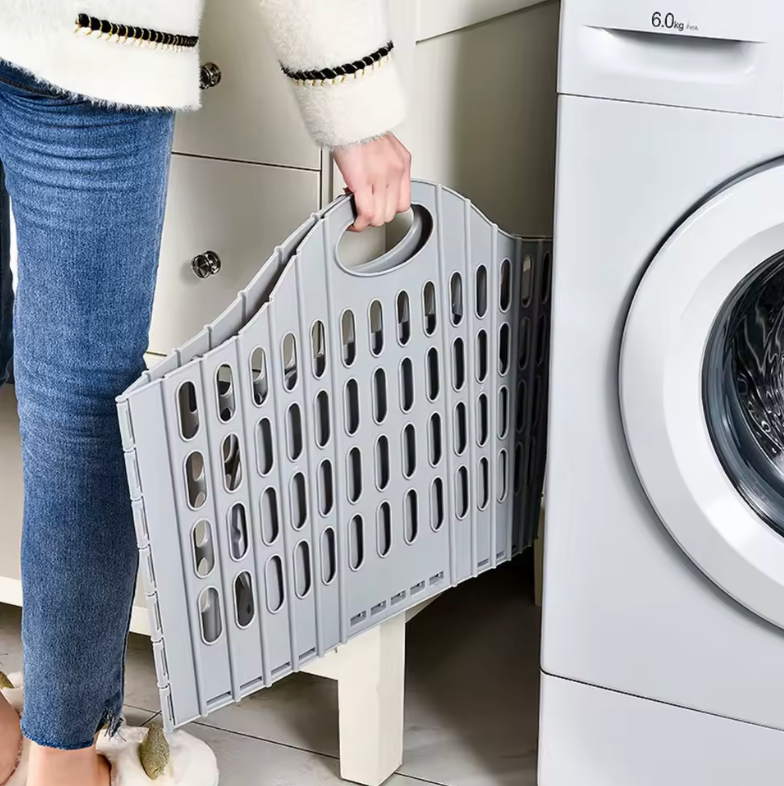 🧺✨ Cesto de Ropa Plegable de Gran Capacidad – Organizador Portátil y Ahorra Espacio