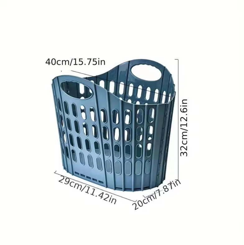 🧺✨ Cesto de Ropa Plegable de Gran Capacidad – Organizador Portátil y Ahorra Espacio