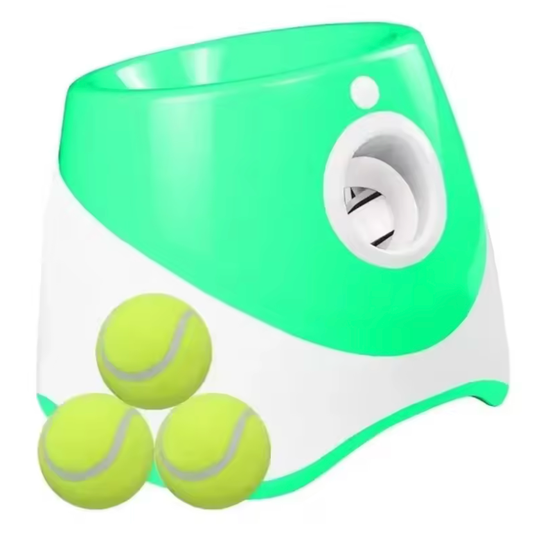 🐶🎾 Lanzador Automático de Pelotas para Perros – Juguete Interactivo Recargable