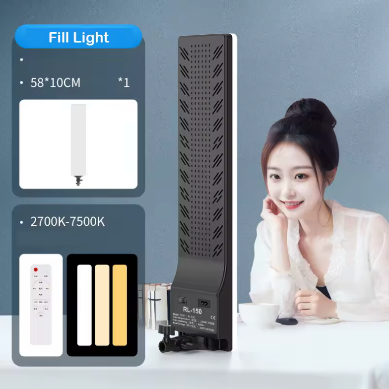 💡 Luz LED Tricolor 58 cm | Iluminación Profesional para Fotos y Vídeos