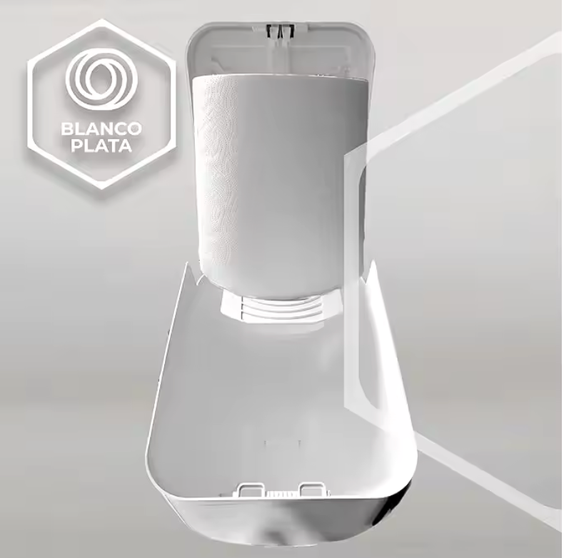 🧻 Dispensador de Papel en Bobina | Resistente y Fácil de Instalar