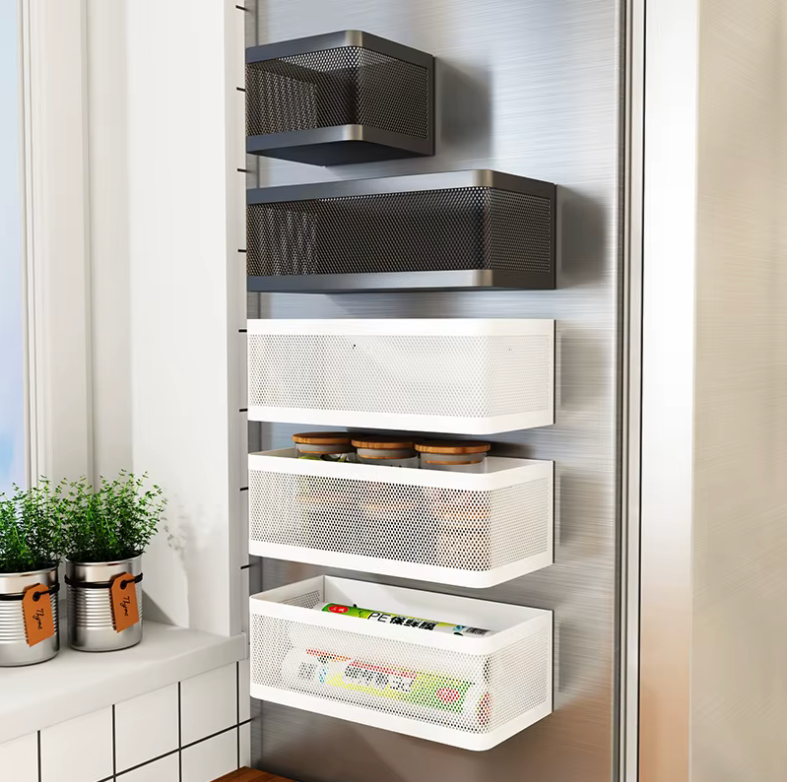 🧲 Estante Magnético para Refrigerador | Organizador de Cocina que Ahorra Espacio