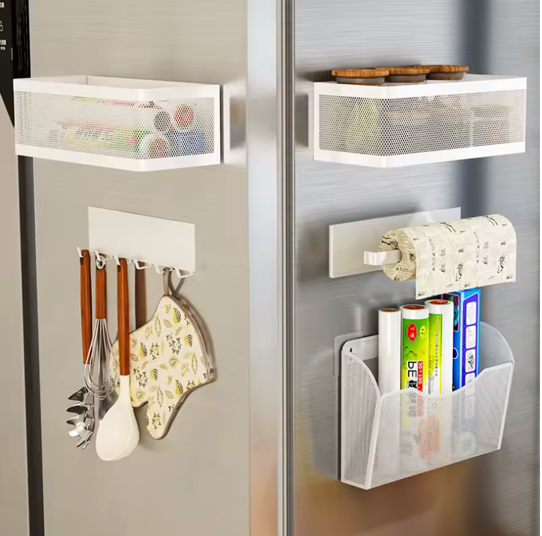 🧲 Estante Magnético para Refrigerador | Organizador de Cocina que Ahorra Espacio