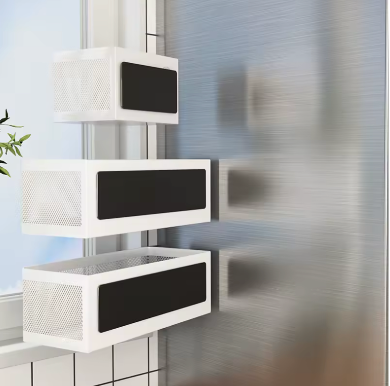 🧲 Estante Magnético para Refrigerador | Organizador de Cocina que Ahorra Espacio