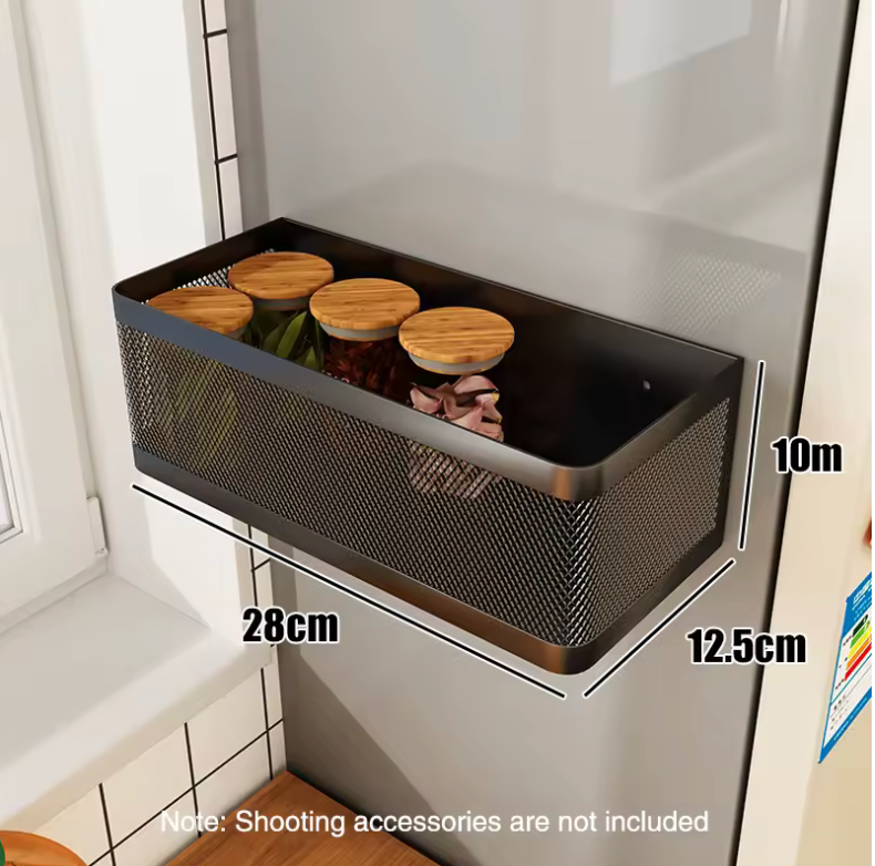 🧲 Estante Magnético para Refrigerador | Organizador de Cocina que Ahorra Espacio