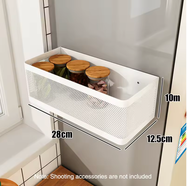 🧲 Estante Magnético para Refrigerador | Organizador de Cocina que Ahorra Espacio