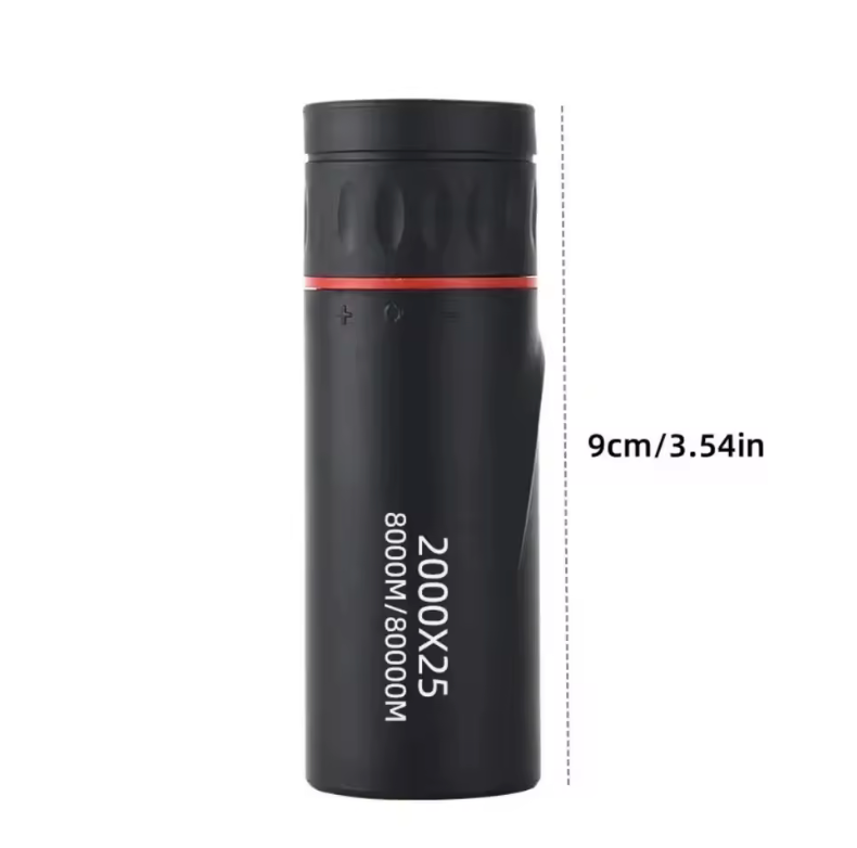 🔭 Monocular HD 25 mm | Telescopio Portátil para Móvil y Aventuras al Aire Libre