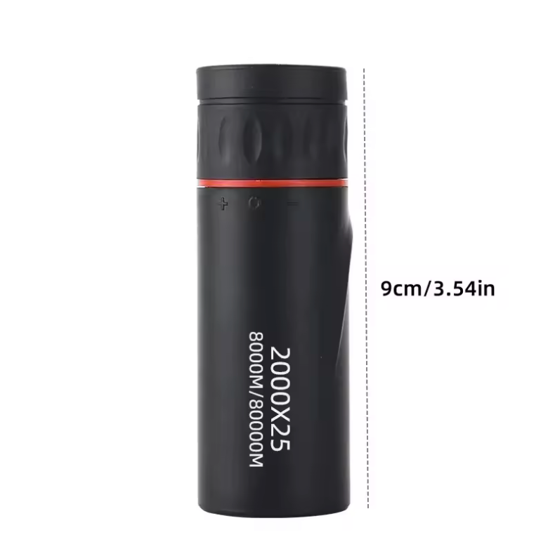 🔭 Monocular HD 25 mm | Telescopio Portátil para Móvil y Aventuras al Aire Libre