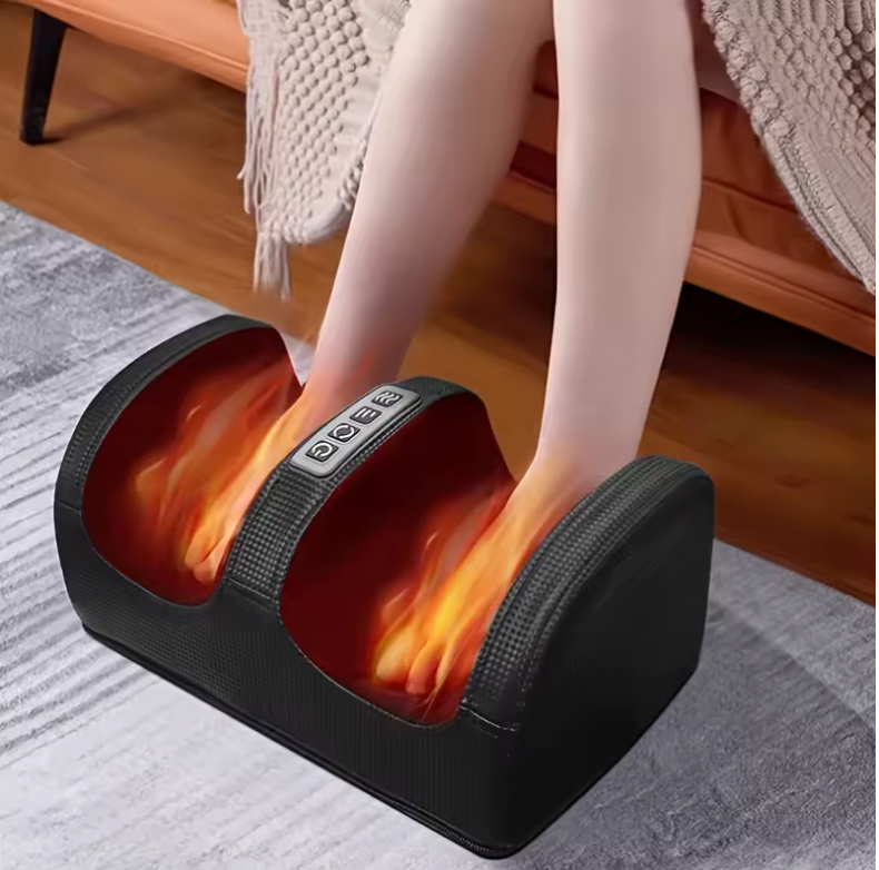 🦶 Masajeador Eléctrico de Pies | Masaje Shiatsu + Calor Relajante ✨