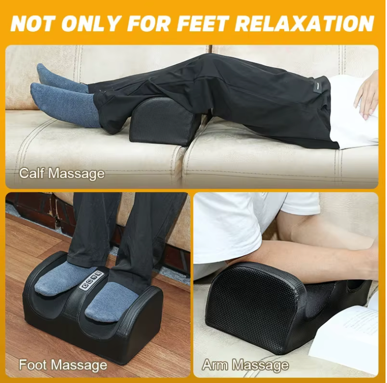 🦶 Masajeador Eléctrico de Pies | Masaje Shiatsu + Calor Relajante ✨