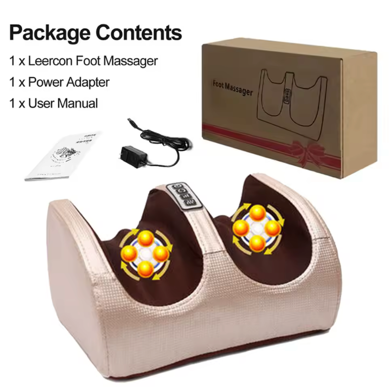 🦶 Masajeador Eléctrico de Pies | Masaje Shiatsu + Calor Relajante ✨