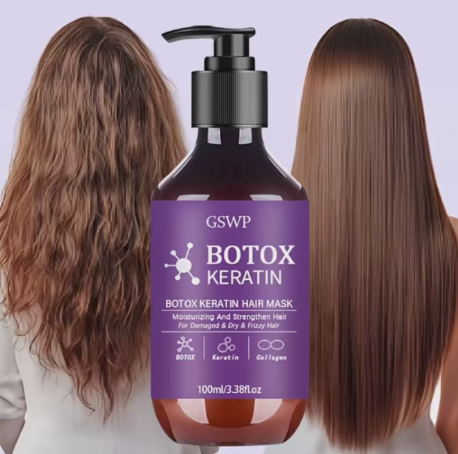 ✨ Mascarilla Capilar de Queratina y Botox – Hidratación y Reparación Intensa | 100 ml / 200 ml